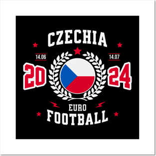 Czechia 2024 Football Supporter Posters and Art